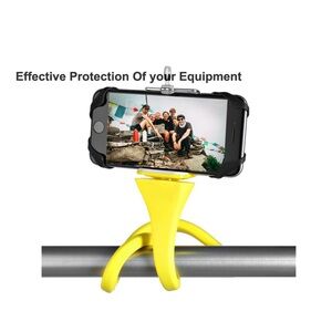 Flexible Monkey Supreme Selfie Camera And‎ Smartphone Selfie Stick - YELLOW
